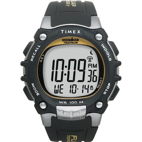 Timex ironman classic 30 manual - The Timex Ironman Classic 100 features a large display and fast 5-button access to 100-lap stopwatch memory, customizable alarm and interval/countdown timers. Water-resistant to 100 meters with Timex Indiglo backlight.